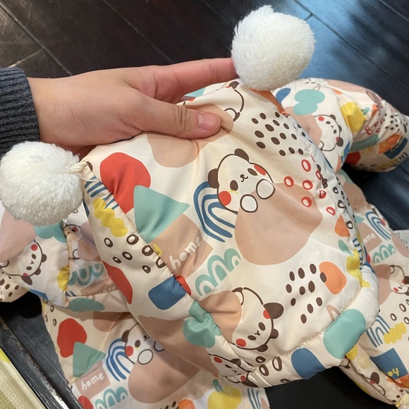 Baby winter down onesie for 12month - Picture 4 of 11